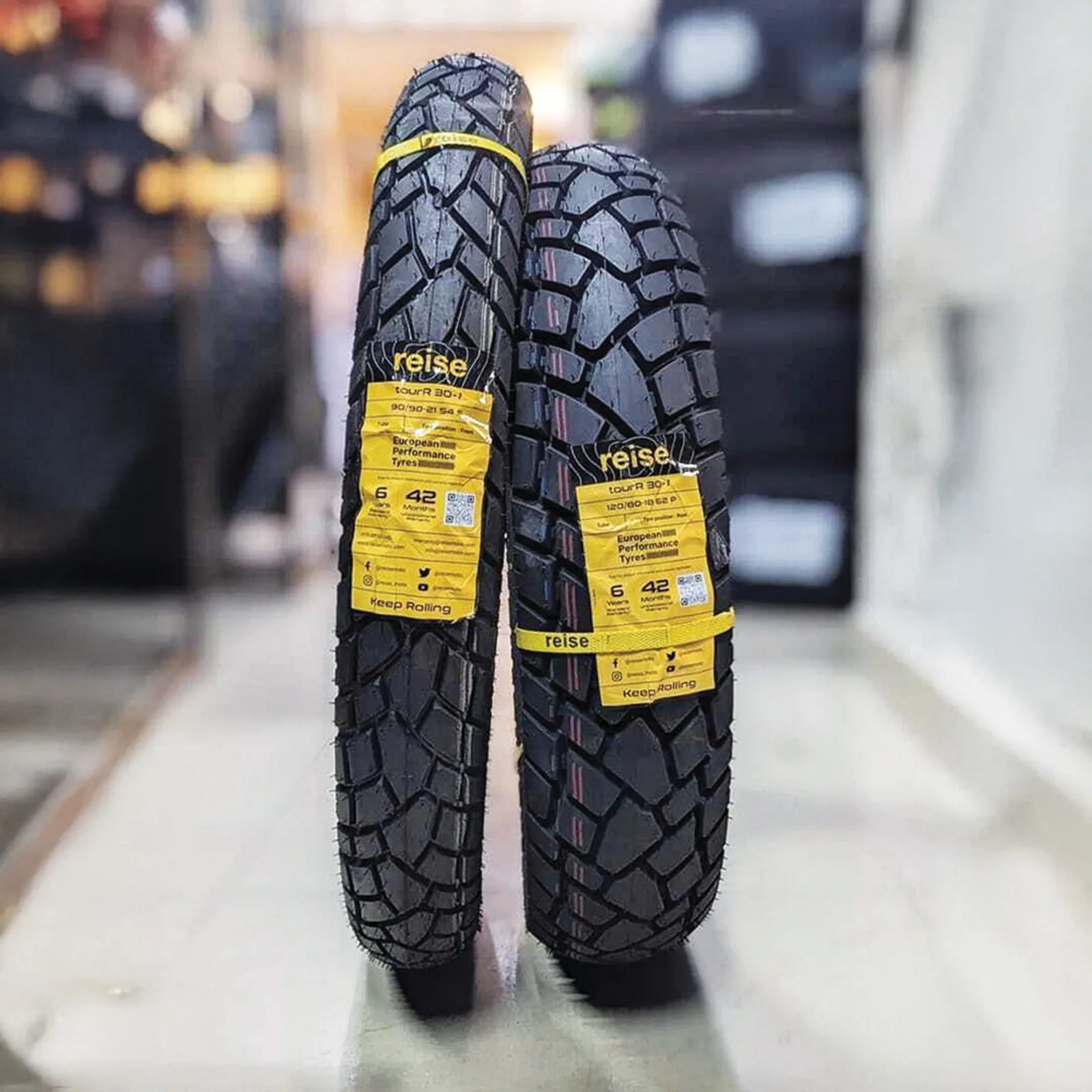 Reise tourR 30-01 120/90-17 64S Rear Tube Tyre image 4