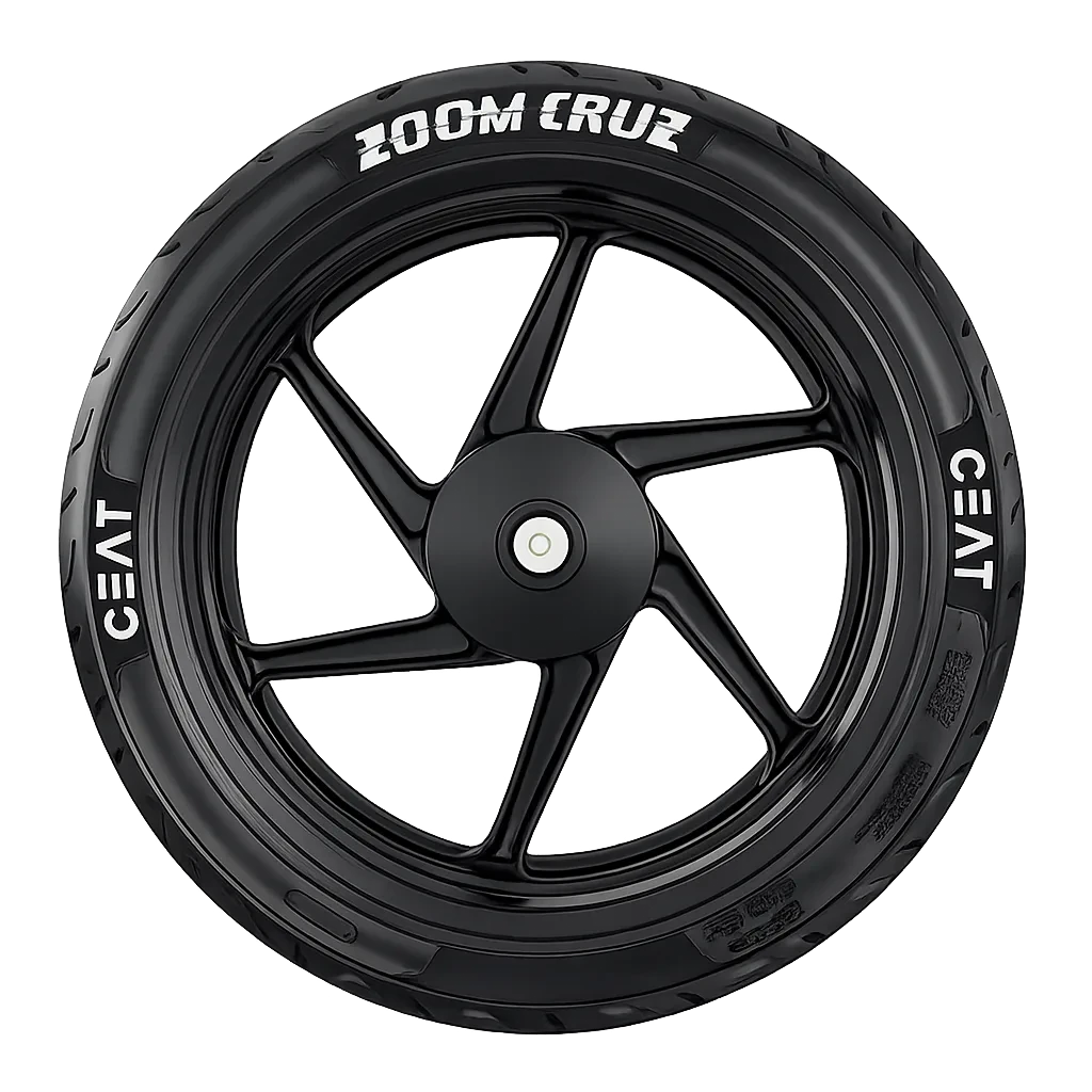 CEAT ZOOM CRUZ 100/90-19 57H TL Front Tyre image 3
