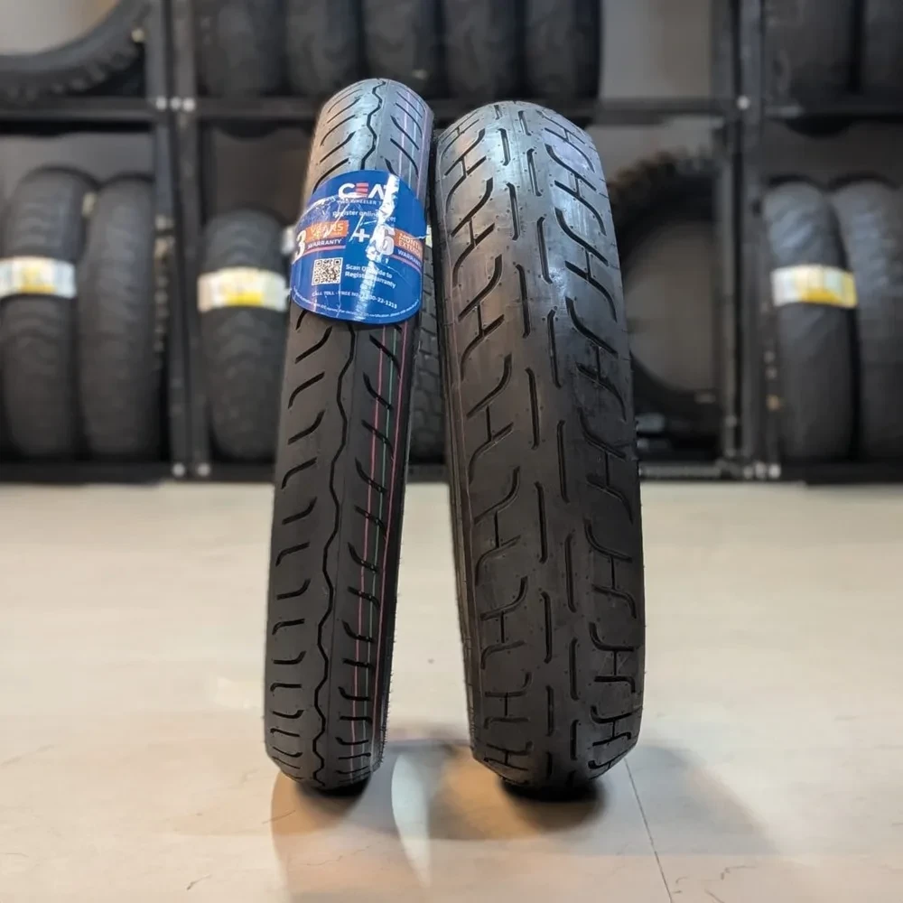 CEAT ZOOM CRUZ 100/90-19 57H TL Front Tyre image 4