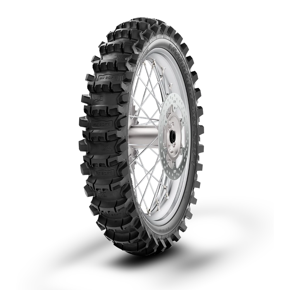 Pirelli SCORPION MX SOFT 100/90-19 M/C 57M NHS TT image 1