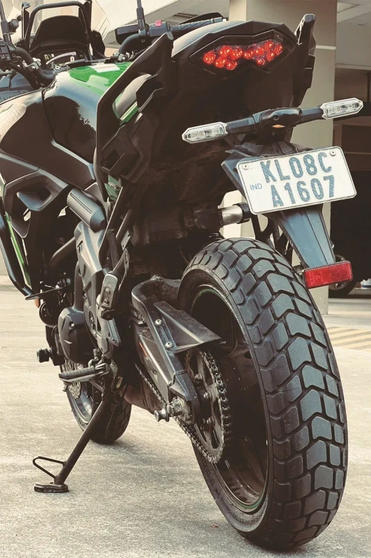 Pirelli MT60rs on Kawasaki Versys 650 fitment 3