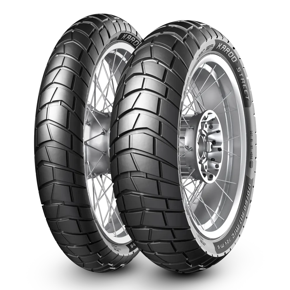 Metzeler KAROO Street 110/80 R19 M/C 59V M+S TL Front Tyre