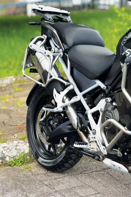 Front tyre of Triumph Tiger 1200 GT Pro fitment 2