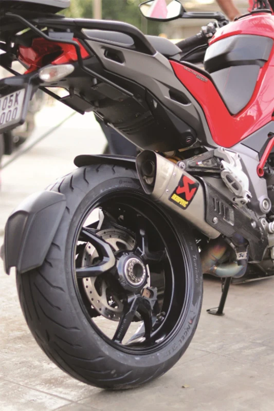 Front tyre of Ducati Multistrada 1200 S fitment 2