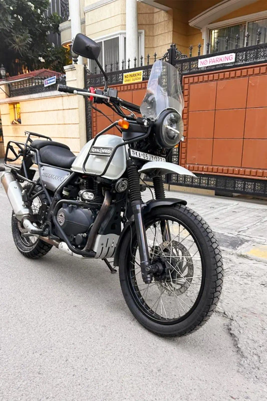 Royal Enfield Himalayan 450 Tyres fitment 4