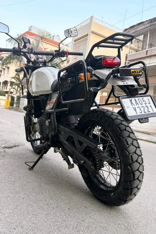 Royal Enfield Himalayan 450 Tyres fitment 2
