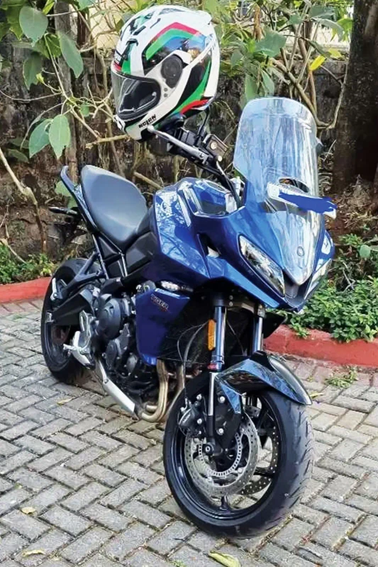Front tyre of Triumph Tiger Sport 660 fitment 2
