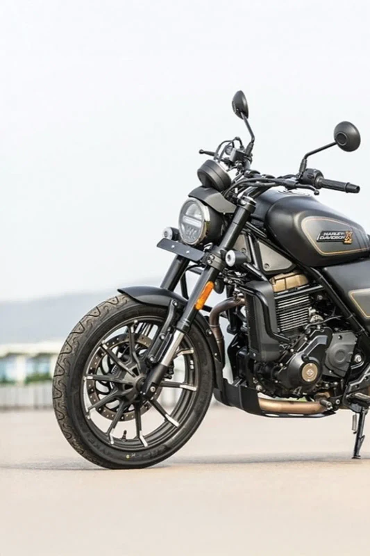 Rear tyre fitment on Harley-Davidson X440 fitment 3