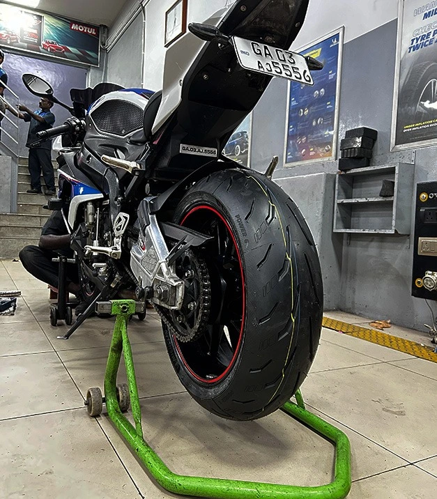 Michelin Power 6 fitment 2