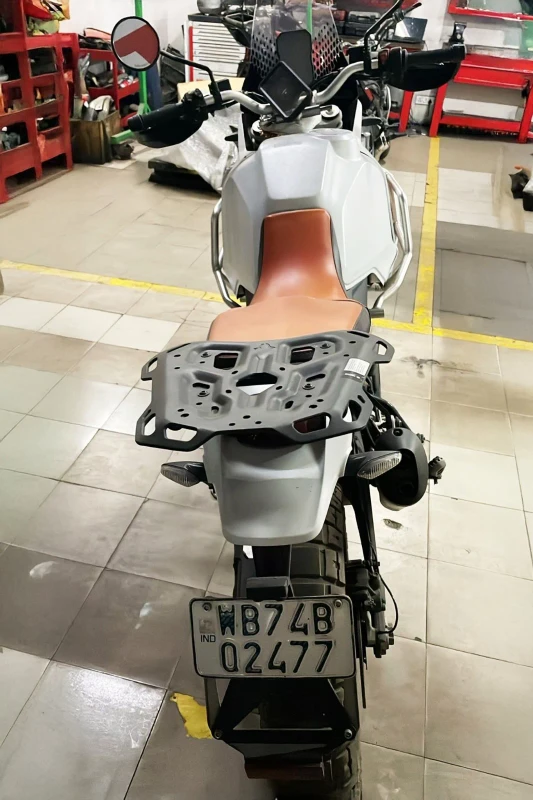 Rear tyre fitment on Ducati DesertX fitment 3
