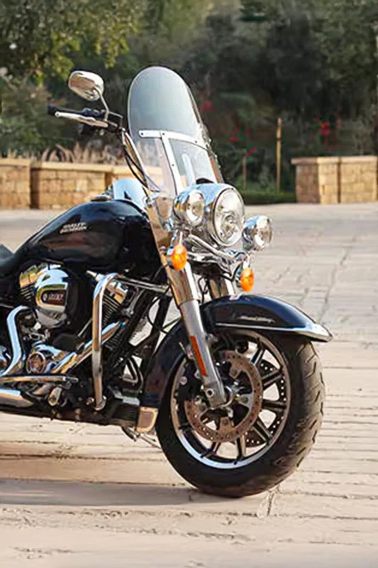 Harley-Davidson Road King front tyre fitment 2