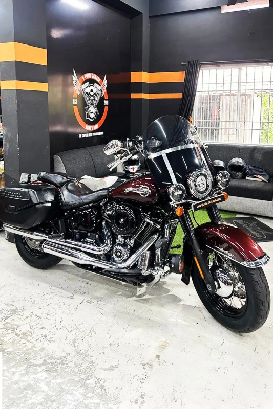 Front tyre of Harley-Davidson Heritage Classic fitment 2