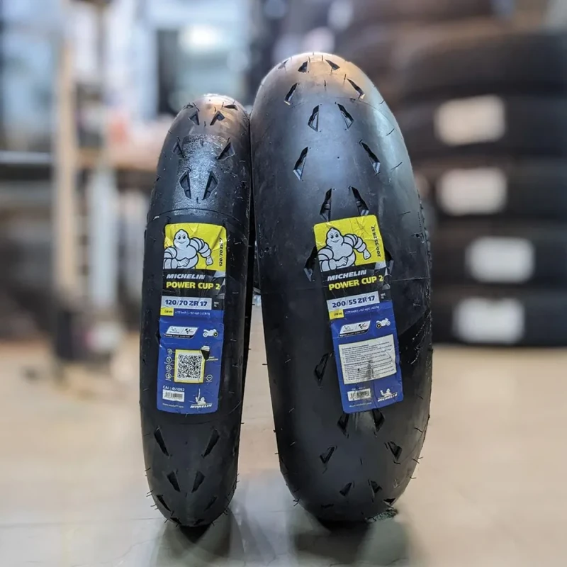 Michelin Power Cup 2 200/55 ZR17 M/C (78W) TL Rear Tyre image 4