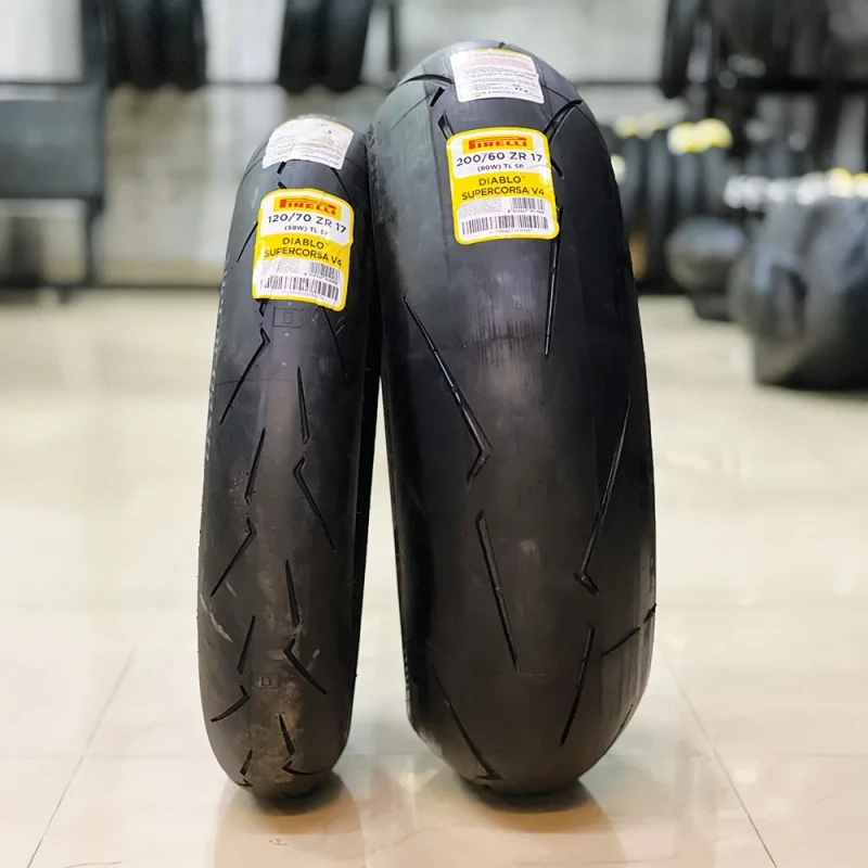 Pirelli DIABLO™ Supercorsa SP V4 200/60 ZR17 M/C (80W) TL Rear Tyre image 4