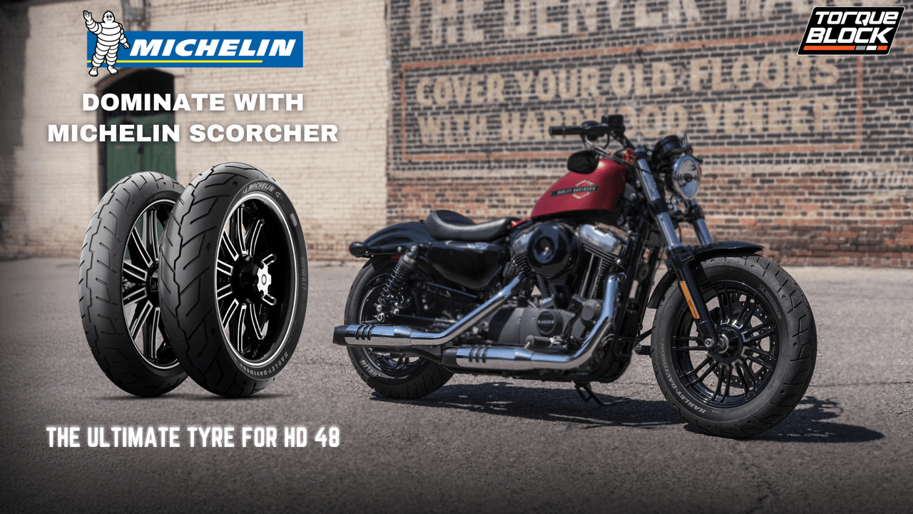Dominate With Michelin Scorcher: The Ultimate Tyre for HD 48!