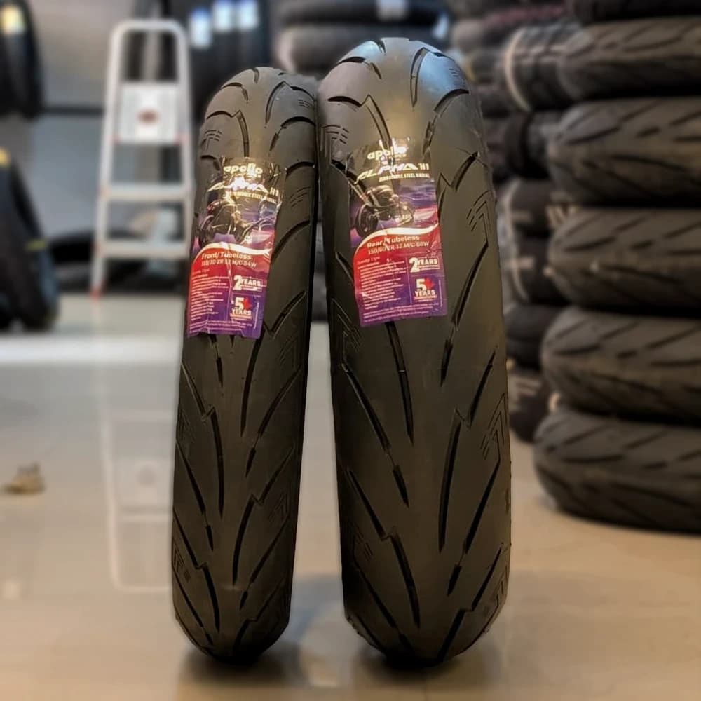 Apollo Alpha H1 150/60 ZR17 M/C 66W TL Rear Tyre