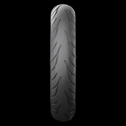 Michelin Commander III motorcycle tyre tread front view