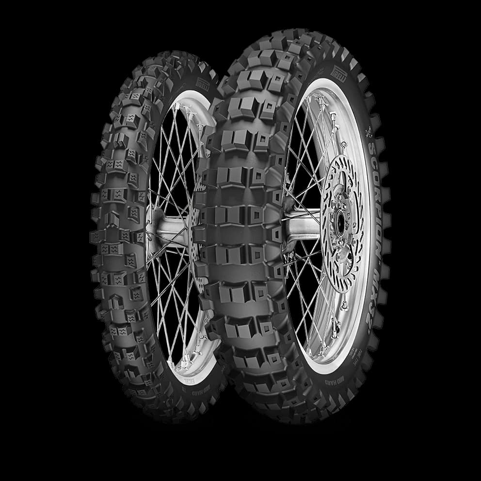 Pirelli Scorpion MX32 Mid Hard 100/90-19 M/C 57M NHS TT Rear Tyre