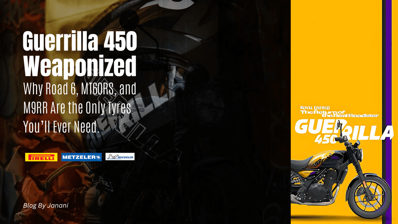 Guerrilla 450 Weaponized: Why Road 6, MT60RS, and M9RR Are the Only  Tyres You’ll Ever Need