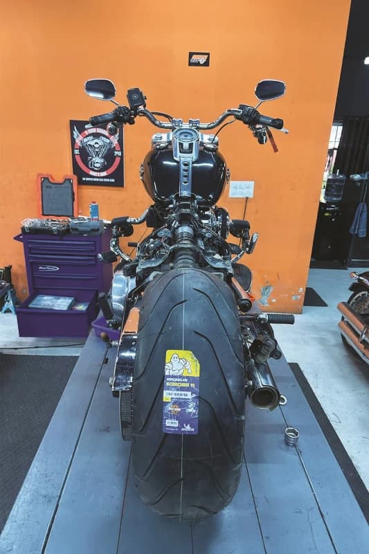 Michelin Scorcher 11 real world fitment 4