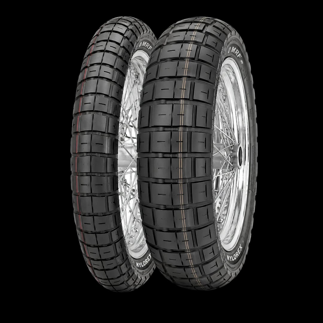 MRF Nylorex-F 100/90 R19 57H M/C TL Front Tyre