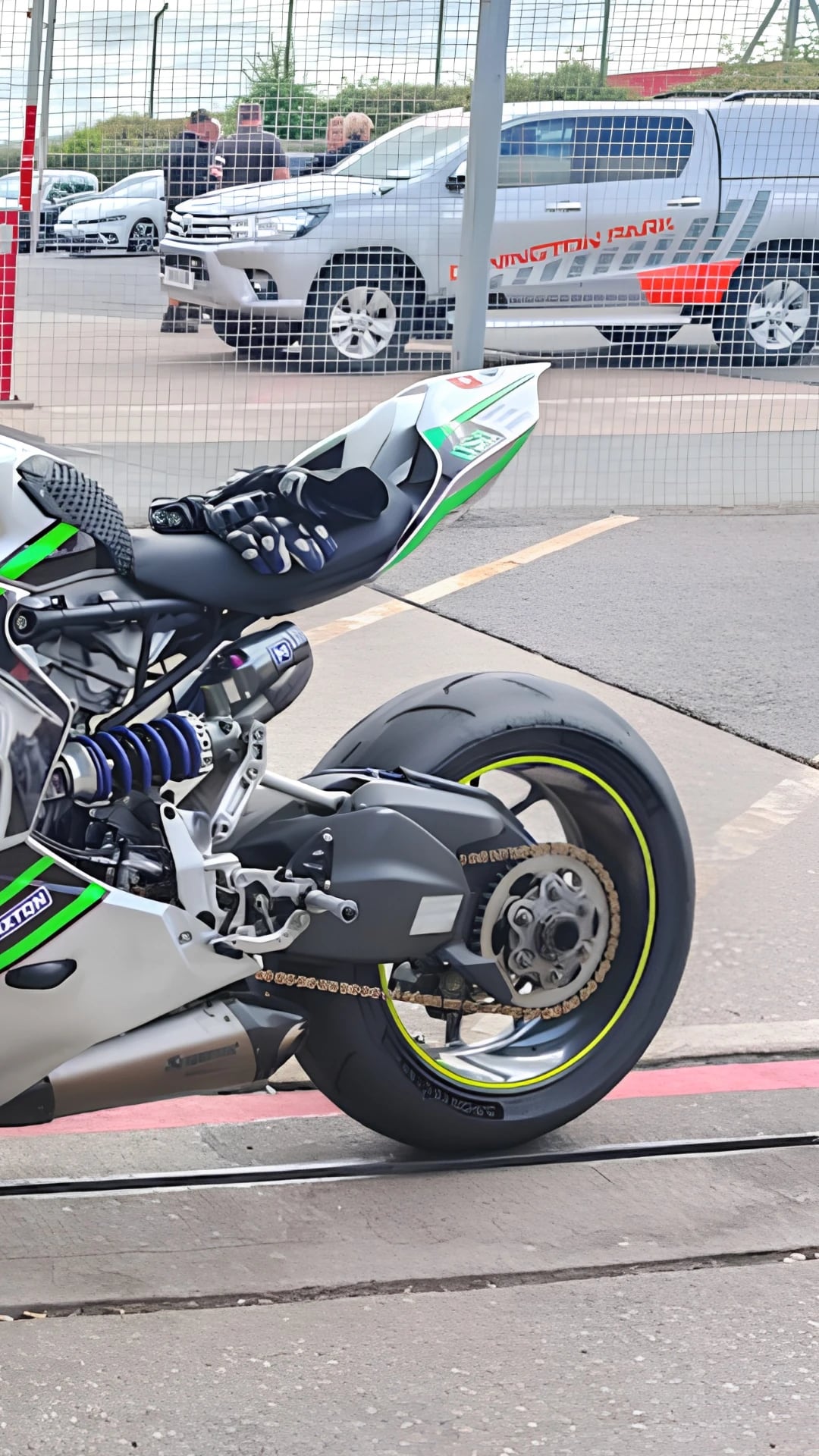 Metzeler Sportec 01 tyres fitted on Ducati Panigale sportbike