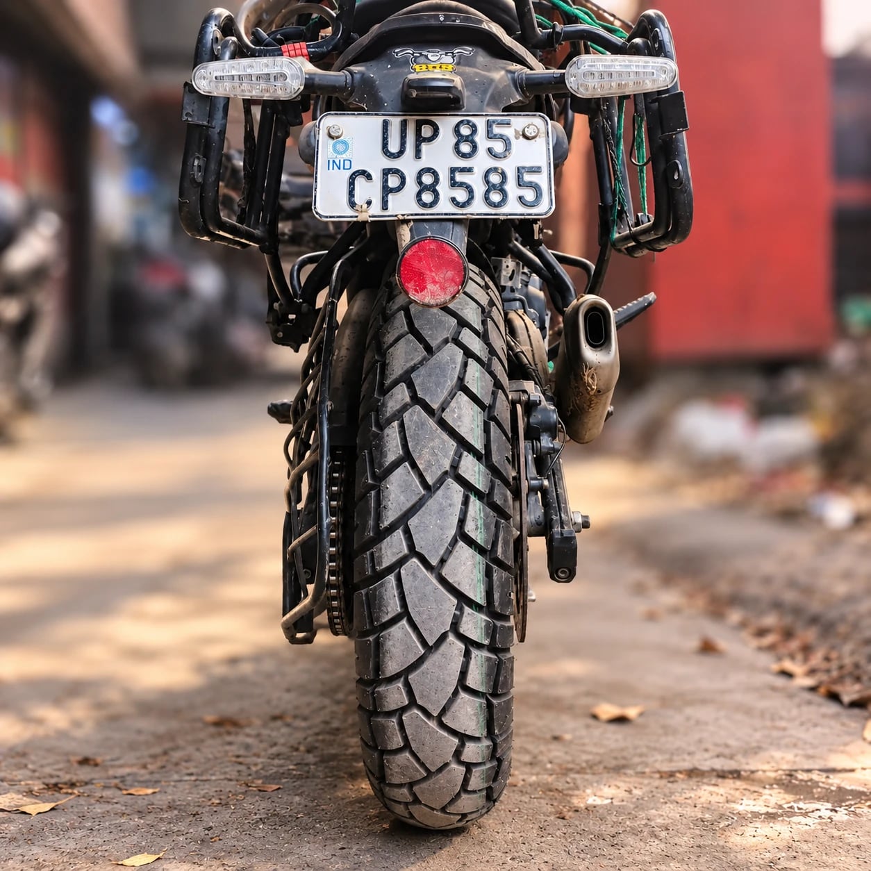 Reise TourR 120/90-17 64S Rear tyre on Royal Enfield Himalayan 411