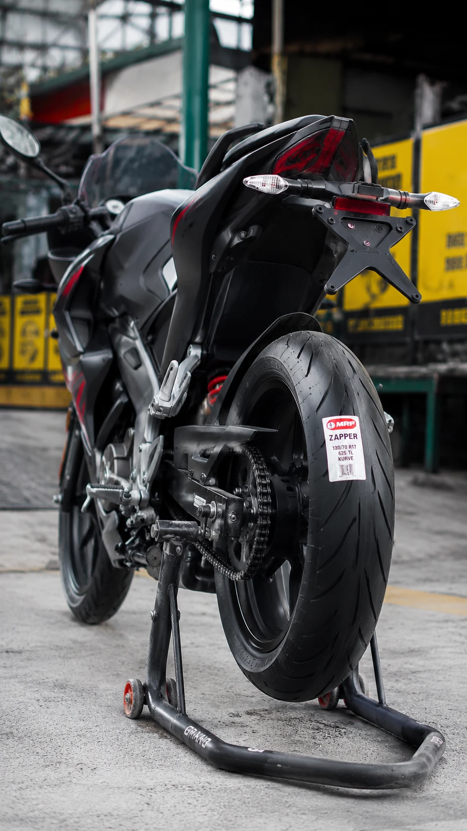 MRF Zapper Kurve fitment 2