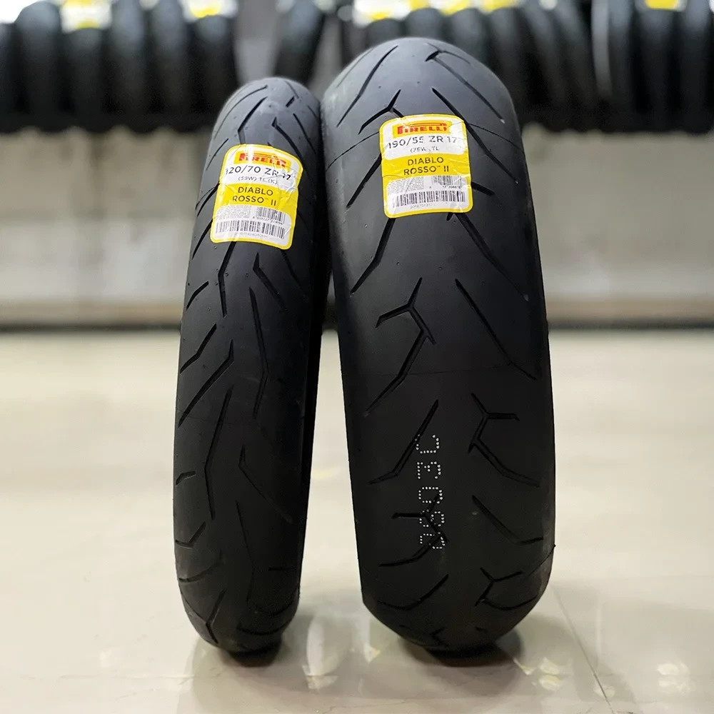 PIRELLI DIABLO ROSSO II 170/60 ZR17 M/C (72W) TL image 3