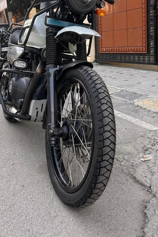 Royal Enfield Himalayan 450 Tyres fitment 1