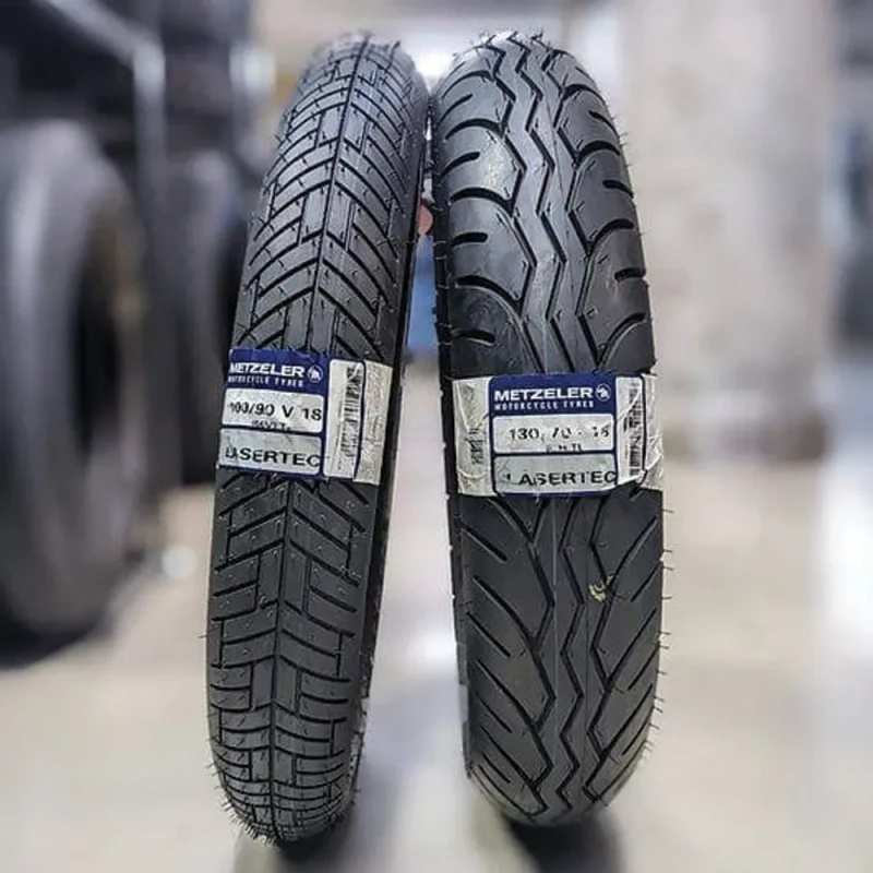 METZELER LASERTEC 100/90 V18 M/C (56V) TL Front Tyre image 4
