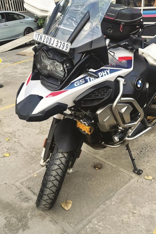 BMW R 1250 GS adventure motorcycle fitment 4