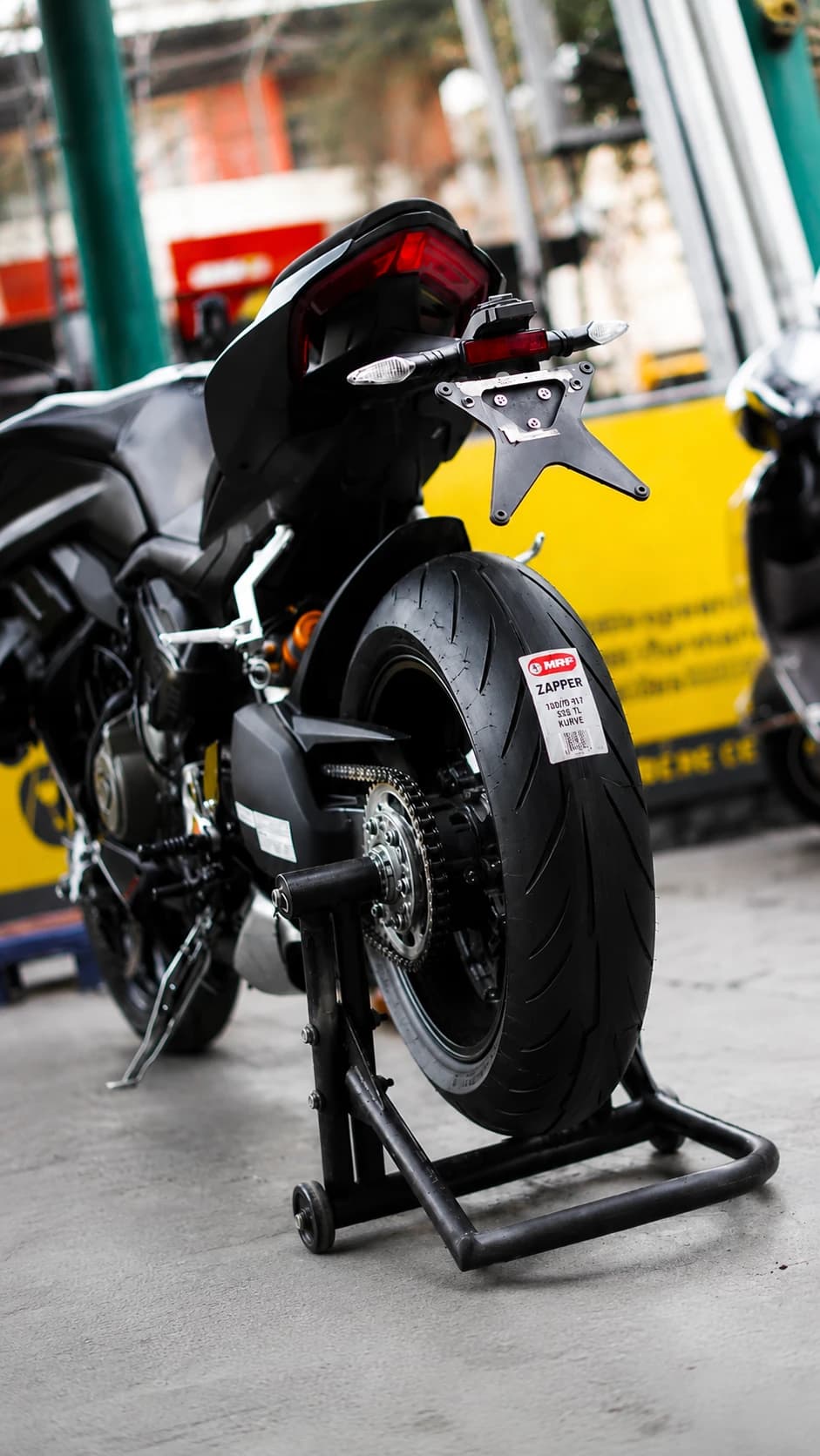 MRF Zapper Kurve fitment 1