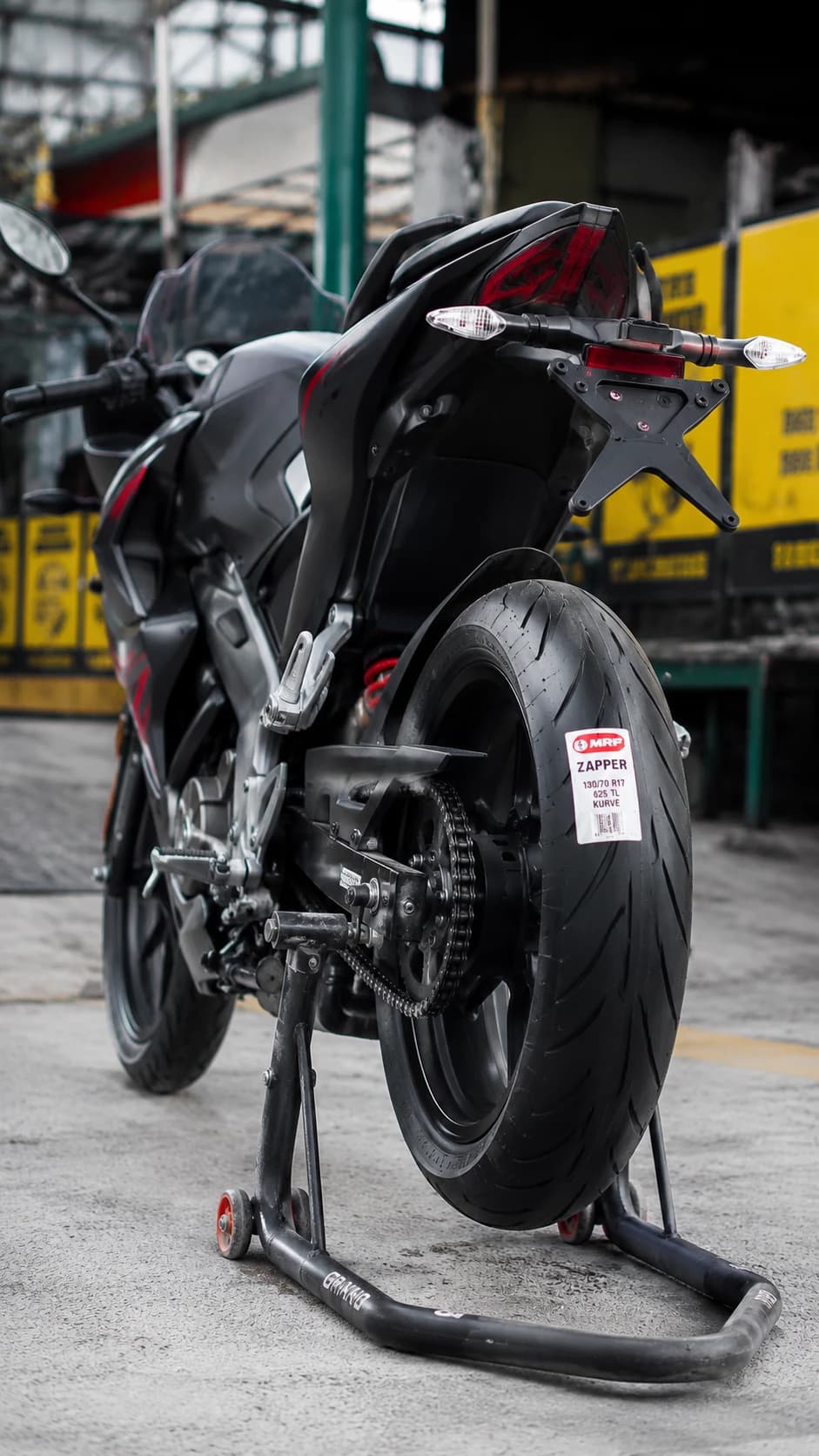 MRF Zapper Kurve fitment 2