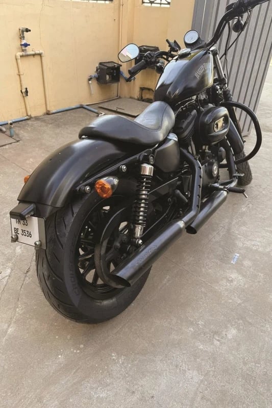 metzeler-cruisetec-fitment-image1 Harley-Davidson motorcycle fitted with Metzeler Cruisetec tyres