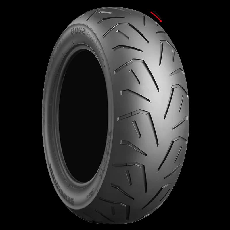 Bridgestone Exedra G852 200/55 R16 M/C 77H TL Rear Tyre