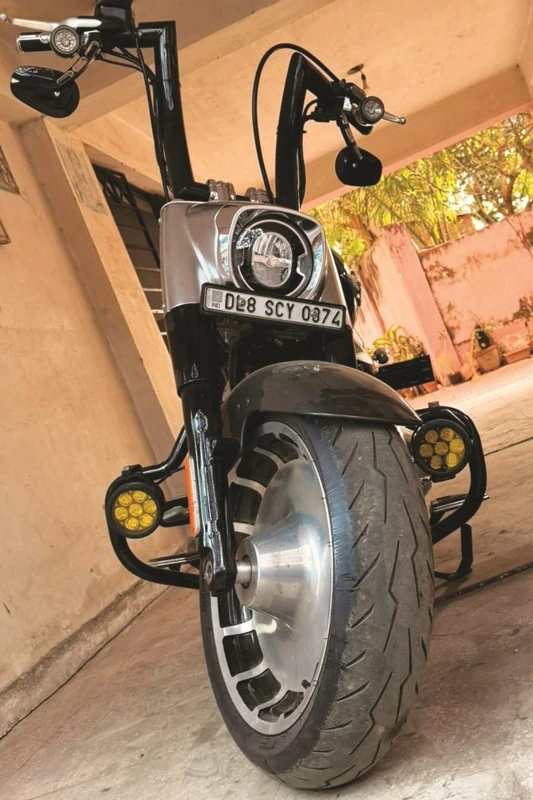 Front tyre of Harley-Davidson Fat Boy 114 fitment 3