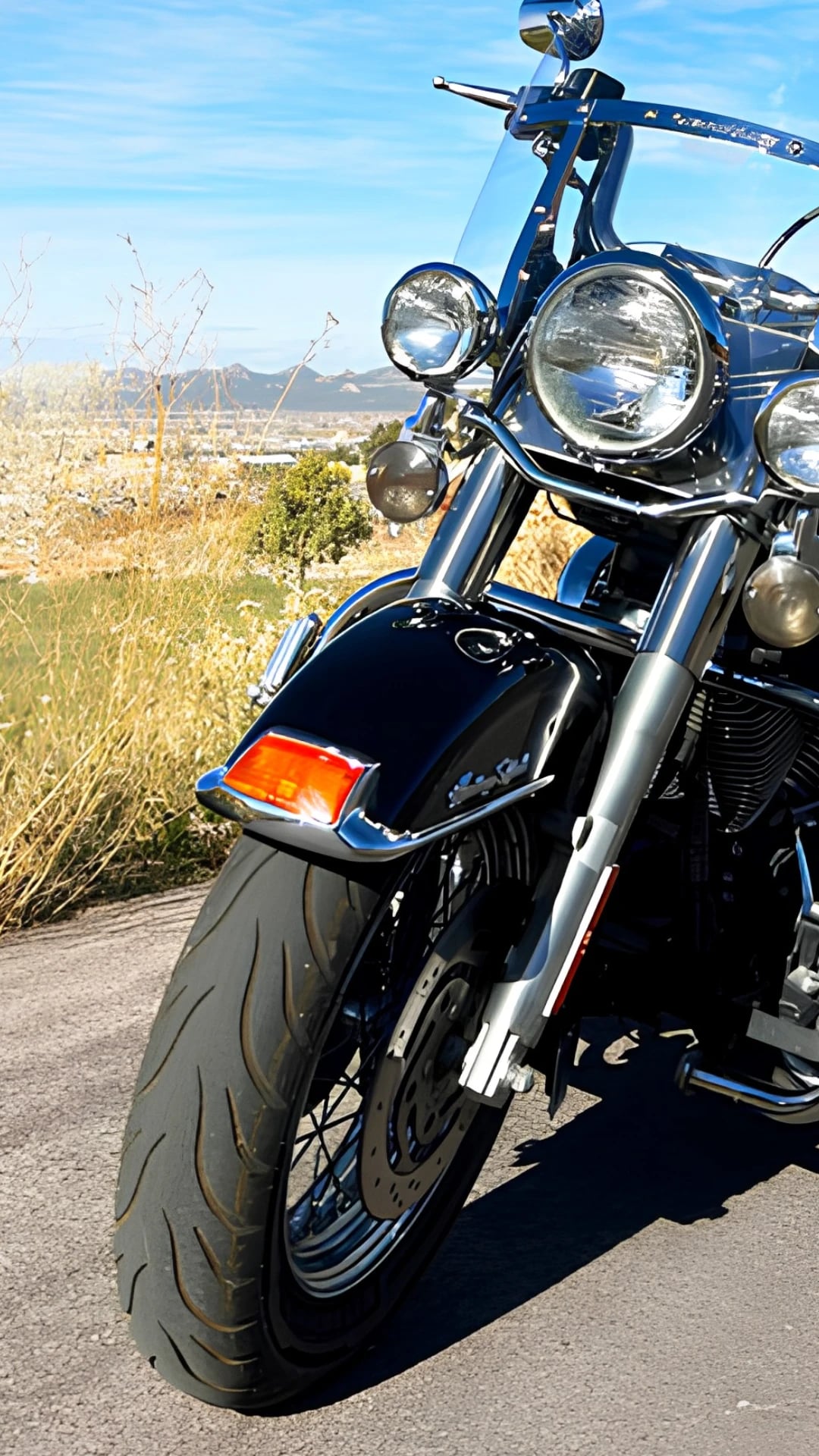michelin-commander-iii-cruiser-fitment Michelin Commander III Cruiser tyre fitted on a cruiser motorcycle