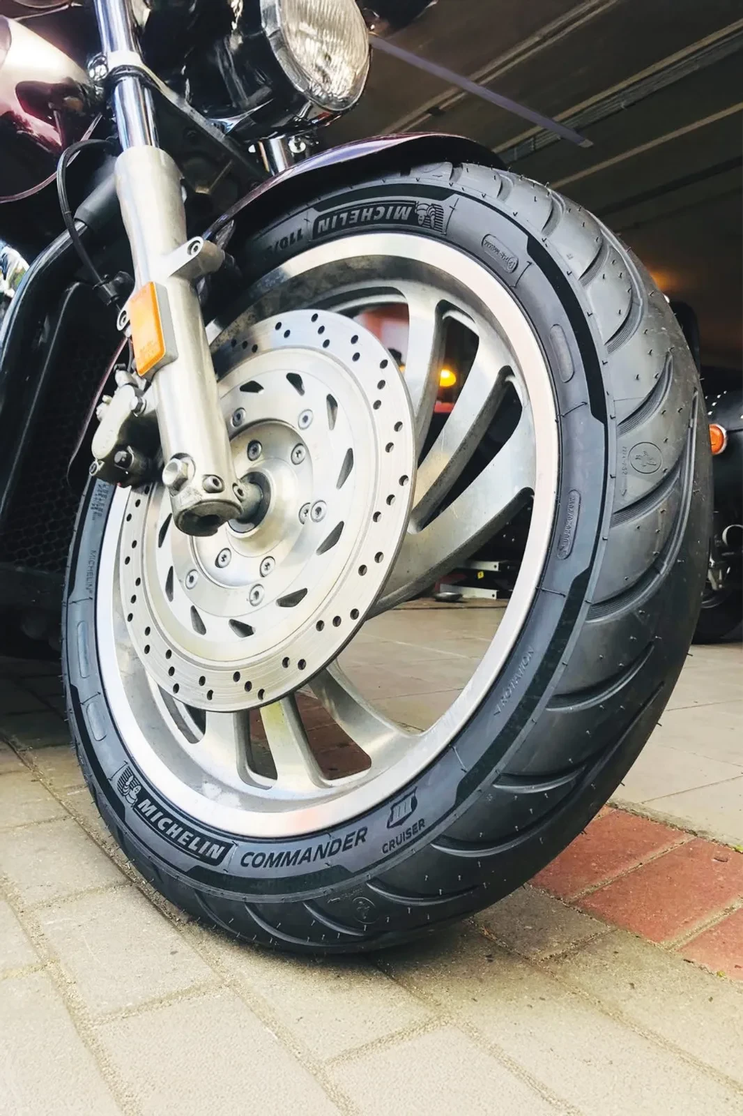Michelin Commander 3 fitment 1