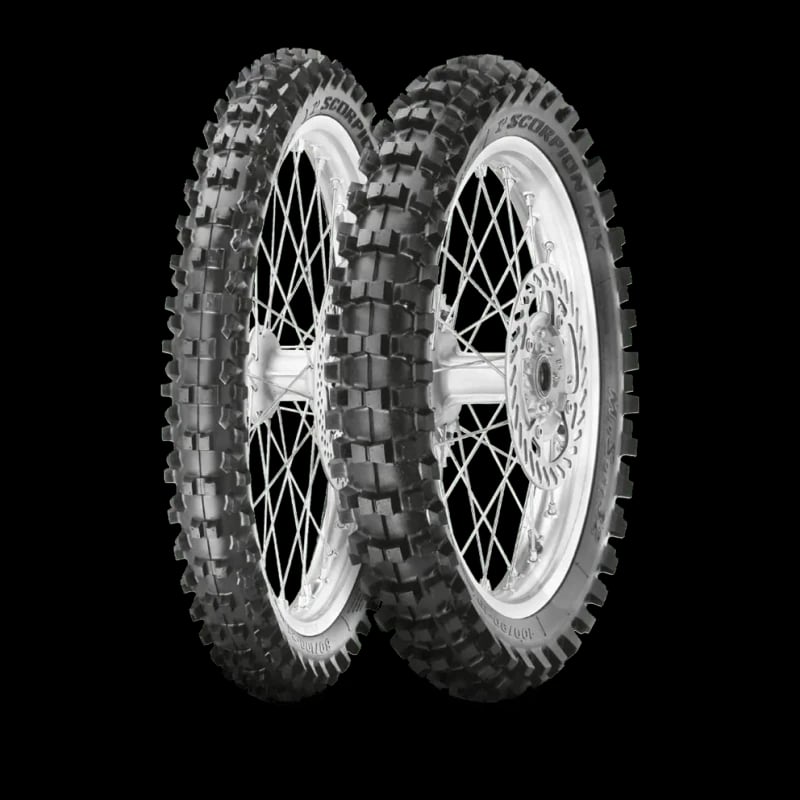 Pirelli Scorpion MX32 Mid Soft 90/100-21 M/C 57M M+S TT Front Tyre
