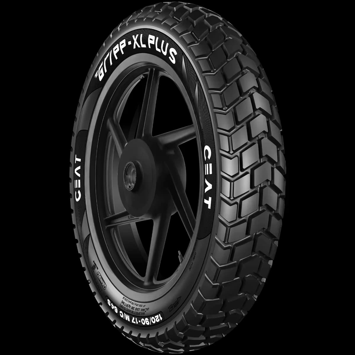 CEAT GRIPP XL PLUS 120/90-17 CEAT GRIPP XL PLUS 120/90-17 motorcycle tyre
