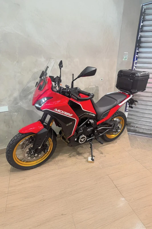 Moto Morini X-Cape front and rear tyres fitment 2