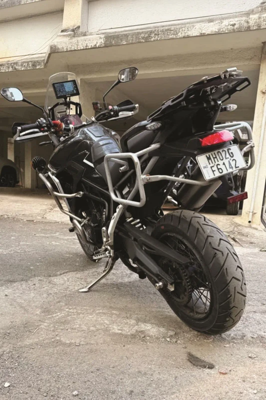 Triumph Tiger 900 Rally Pro on adventure terrain fitment 4