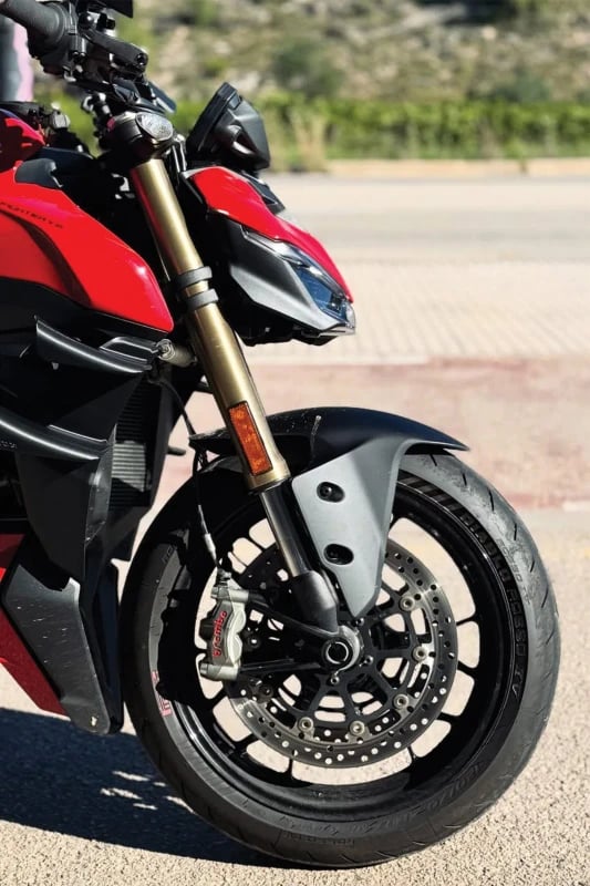 Ducati Streetfighter V2 naked performance motorcycle