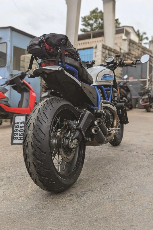 Front tyre of Ducati Scrambler 800 fitment 2