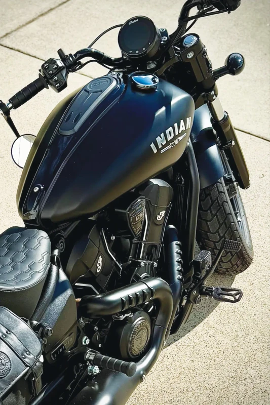 Front tyre of Indian Scout fitment 2