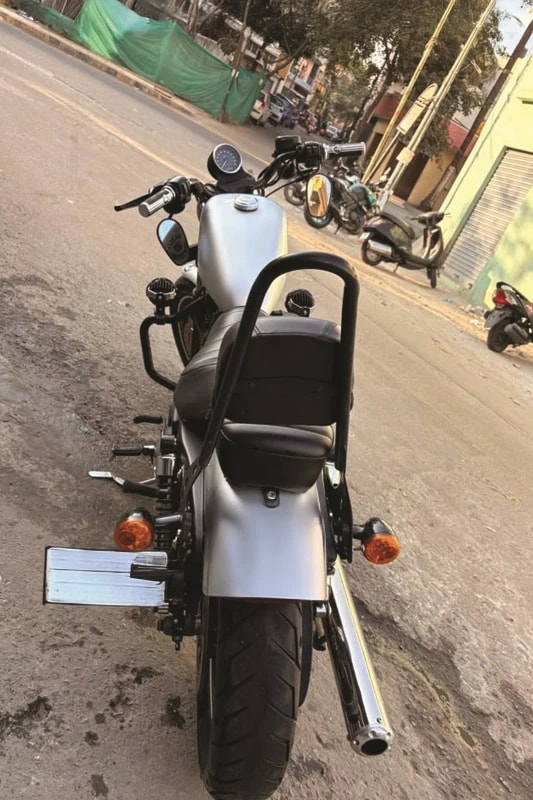 Front tyre of Harley-Davidson Iron 883 fitment 2