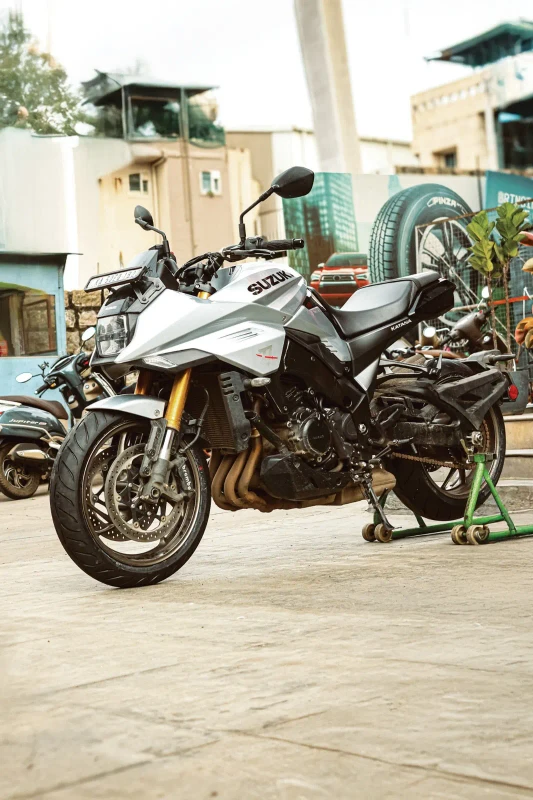 Suzuki Katana fitted with premium performance tyres fitment 1