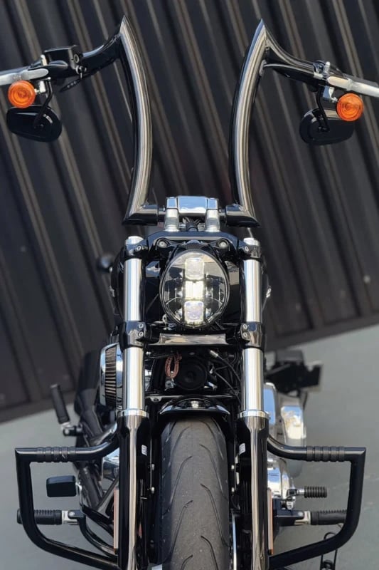 Harley-Davidson Breakout fitted with premium cruiser tyres fitment 1