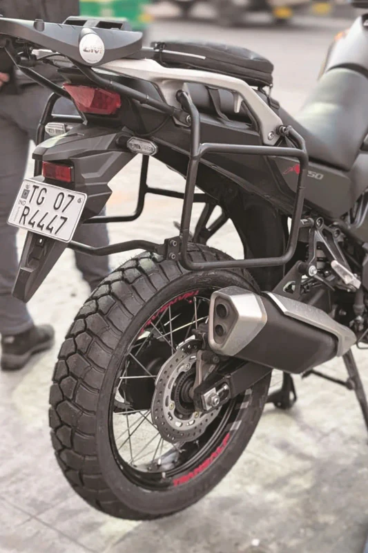 Front tyre of Honda XL750 Transalp fitment 2